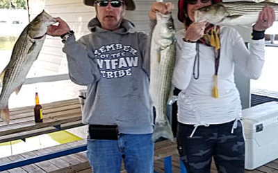 Lake Texoma Striper Fishing Tips