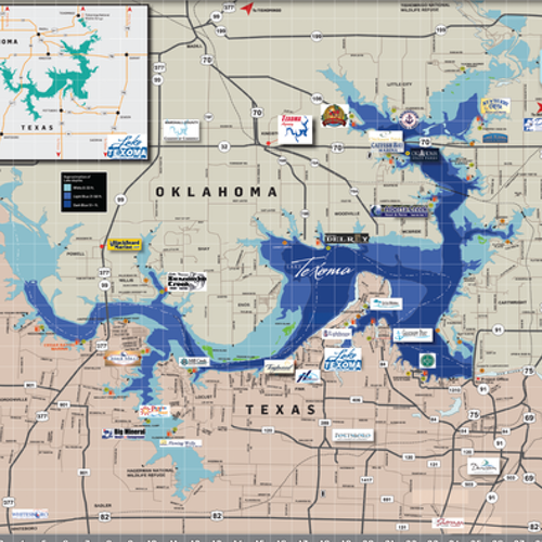 How Big is Lake Texoma? - Lake Texoma Fishing Guides-Aaron Sharp