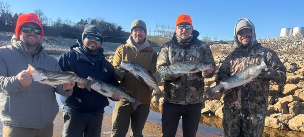 Lake Texoma Striper Fishing with Aaron Sharp